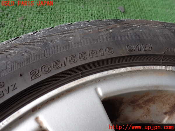 1UPJ-9239889033]BMW 320i(VA20 E90)タイヤ　ホイール　1本③ 205/55R16 中古_2