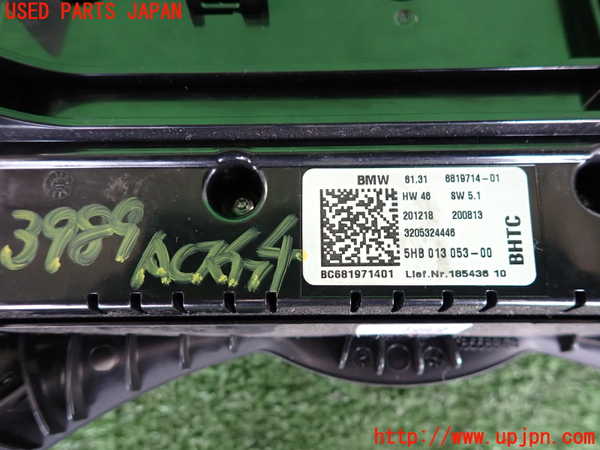 2UPJ-9239896066]BMW ミニ(MINI)クーパー F56(XR15M)エアコンスイッチ1 中古_3