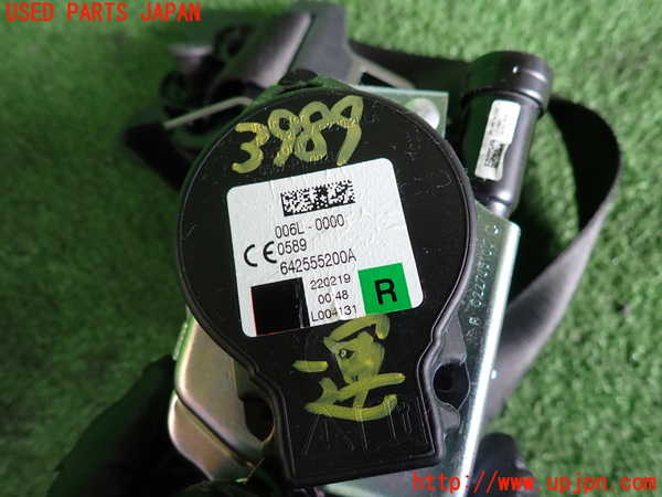 2UPJ-9239897045]BMW ミニ(MINI)クーパー F56(XR15M)運転席シートベルト 中古_2