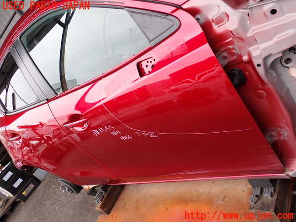 2UPJ-9239901230]MAZDA2(デミオ)(DJLFS)右前ドア 中古 NSG M3O8 43R-00011_2