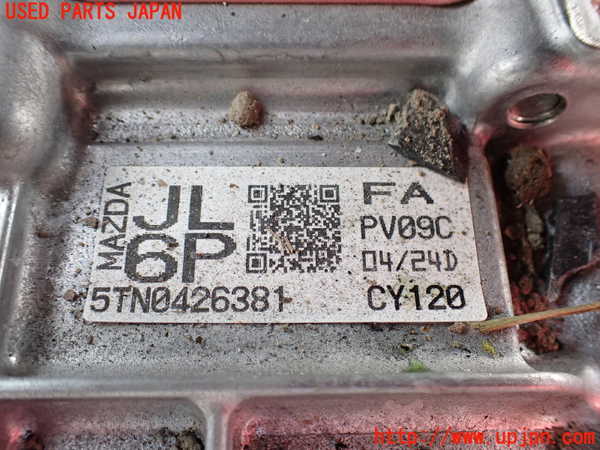 2UPJ-9239903010]MAZDA2(デミオ)(DJLFS)ミッション AT P5 中古_4