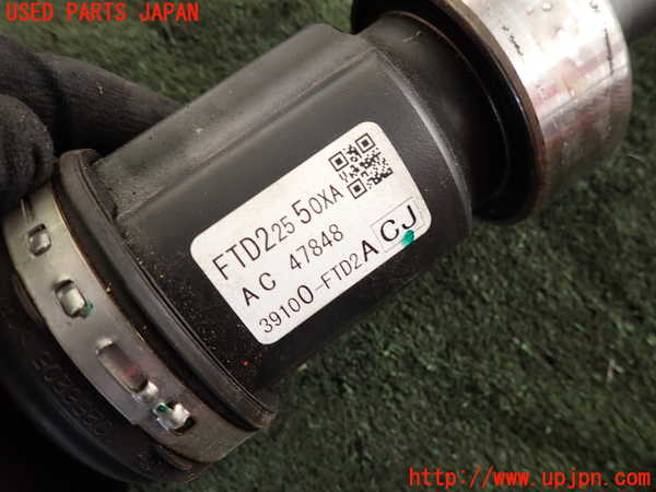 2UPJ-9239904010]MAZDA2(デミオ)(DJLFS)右フロントドライブシャフト 中古_5