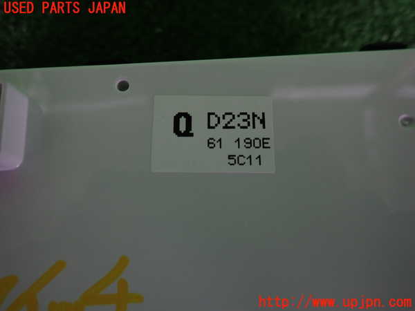 2UPJ-9239906066]MAZDA2(デミオ)(DJLFS)エアコンスイッチ1 中古_3