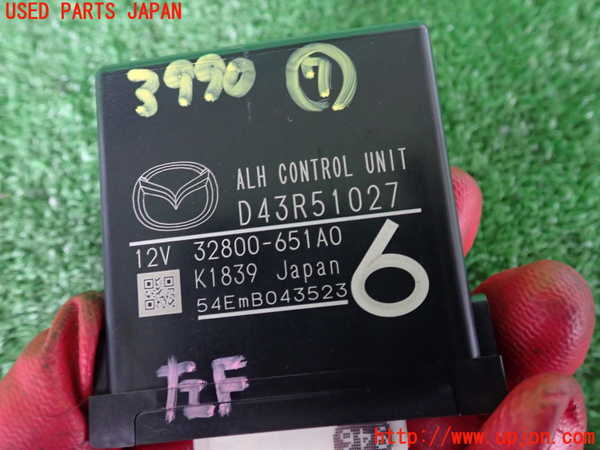 2UPJ-9239906152]MAZDA2(デミオ)(DJLFS)コンピューター7 中古 D43R51027_3