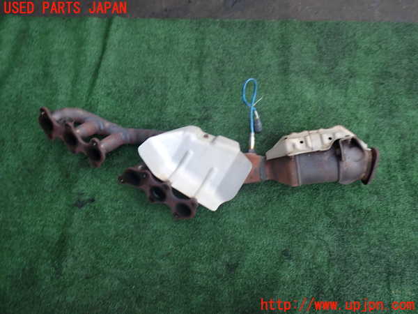 2UPJ-9239912042]センチュリー(GZG50)エキマニ2 (触媒 マニバーター) 中古_2