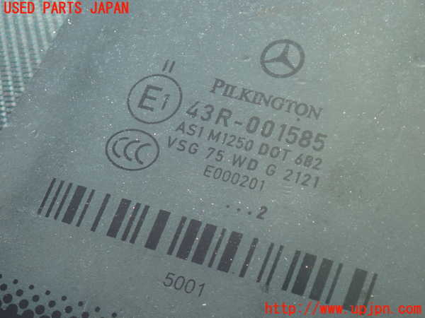 2UPJ-9239921195]ベンツ C180 ステーションワゴン S204(204249)フロントガラス 中古 PILKINGTON M1250 43R-001585_2