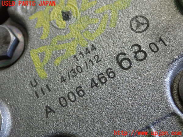 2UPJ-9239924250]ベンツ C180 ステーションワゴン S204(204249)パワステポンプ 中古_3