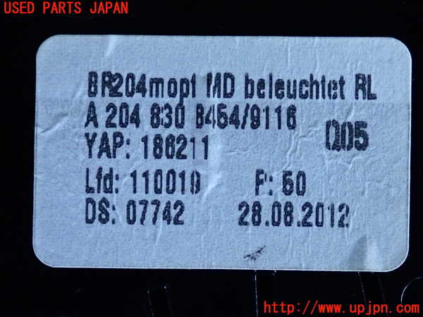 2UPJ-9239927528]ベンツ C180 ステーションワゴン S204(204249)エアコン吹き出し口3(真中) 中古_4