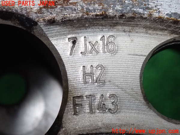 2UPJ-9239929031]ベンツ C180 ステーションワゴン S204(204249)タイヤ　ホイール　1本① 205/55R16 中古_4