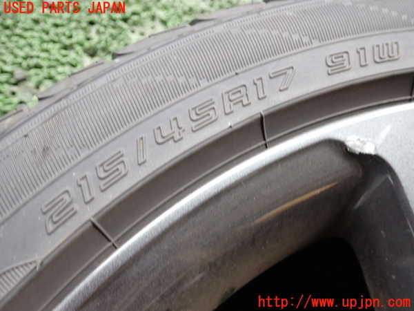 1UPJ-9239959038]カローラ ツーリング ハイブリッド(ZWE211W)タイヤ　ホイール　1本③ 215/45R17 中古_2