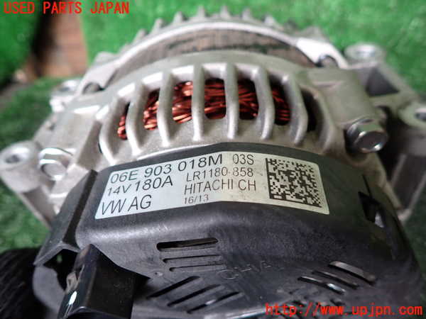 1UPJ-9239966015]アウディ・A7 スポーツバック(4GCGWC)オルタネーター(ダイナモ) 中古_4