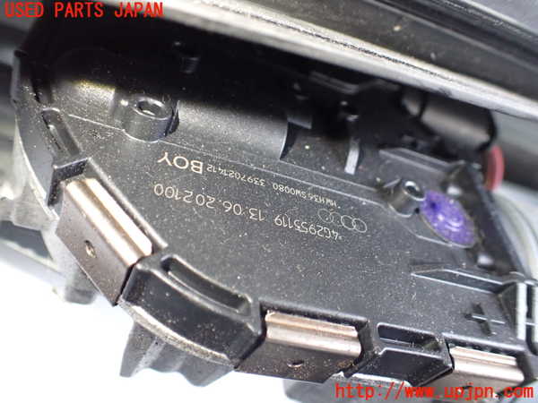 1UPJ-9239966770]アウディ・A7 スポーツバック(4GCGWC)フロントワイパーモーター 中古_2