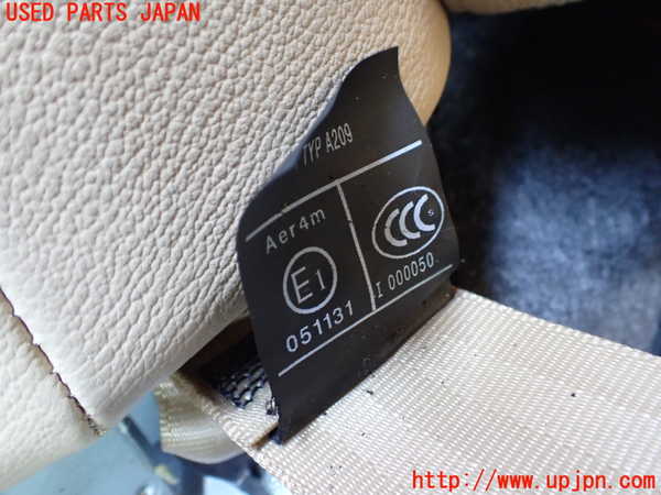 1UPJ-9239967155]アウディ・A7 スポーツバック(4GCGWC)右2列目シートベルト 中古_3