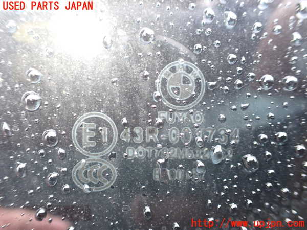 1UPJ-9239981380]BMW X1(HT20)(F48系)右クォーターガラス 中古(43R-001734 M532)_3