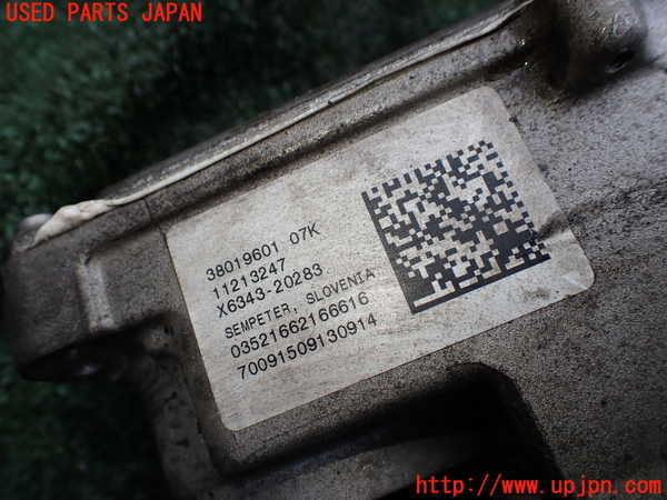1UPJ-9239984235]BMW X1(HT20)(F48系)パワステギアボックス 中古_5
