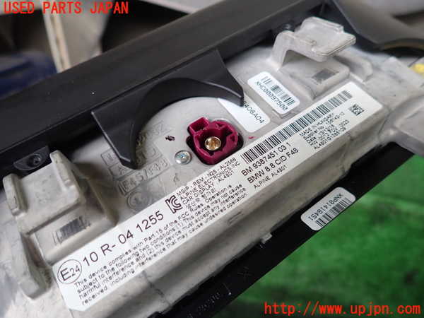 1UPJ-9239986629]BMW X1(HT20)(F48系)モニター 中古_4