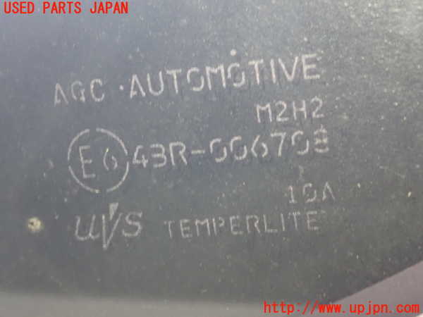 1UPJ-9239991200]ソリオ バンディット(MA36S)右フロント三角窓ガラス AGC M2H2 43R-006708 中古_2