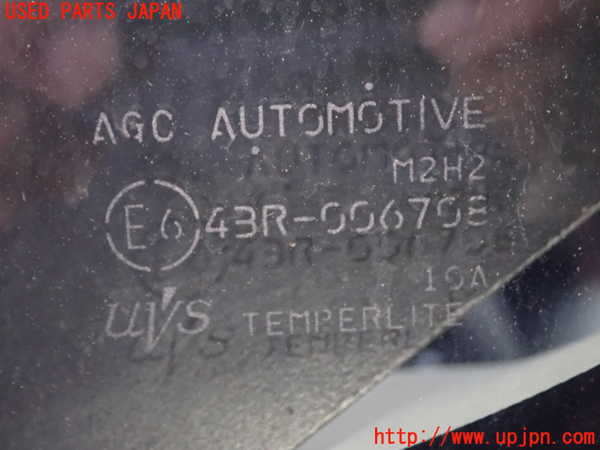 1UPJ-9239991202]ソリオ バンディット(MA36S)左フロント三角窓ガラス AGC M2H2 43R-006708 中古_2