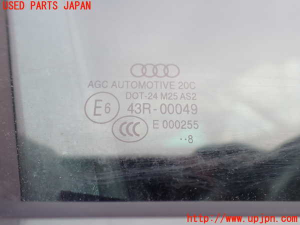 1UPJ-9240011230]アウディ・A3 セダン(8VCXSL)右前ドア AGC M25 中古_3