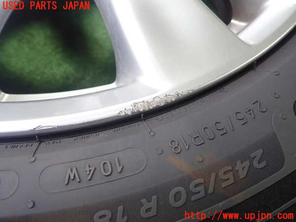1UPJ-9240039041]フーガハイブリッド(HY51)タイヤ　ホイール　1本① 245/50R18 中古_2