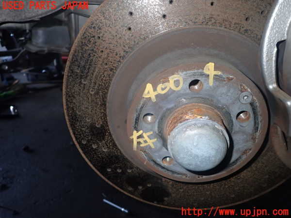 1UPJ-9240044295]ベンツ SL350 R230(230458)左フロントナックルハブ 中古_2