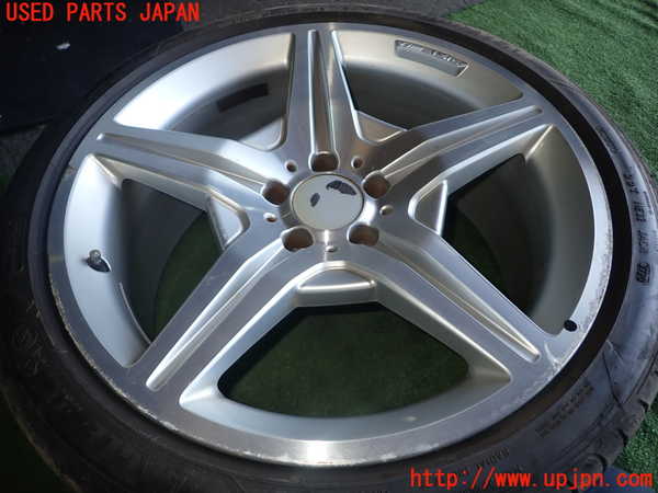 1UPJ-9240049046]ベンツ SL350 R230(230458)タイヤ　ホイール　1本① 255/35R19 中古_4