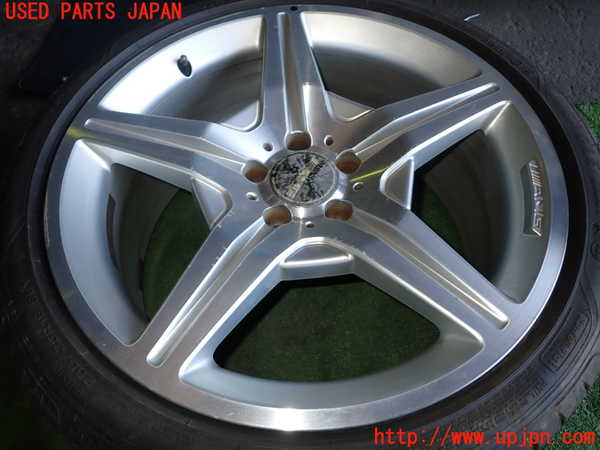 1UPJ-9240049049]ベンツ SL350 R230(230458)タイヤ　ホイール　1本④ 255/35R19 中古_4