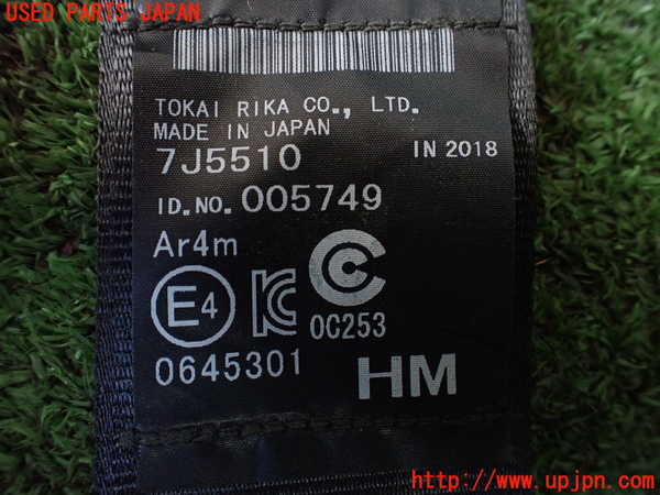 1UPJ-9240057135]レクサス・LS500h(GVF50)真中2列目シートベルト 中古_2