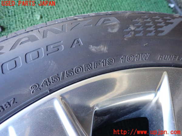 1UPJ-9240059046]レクサス・LS500h(GVF50)タイヤ　ホイール　1本① 245/50RF19 中古_2