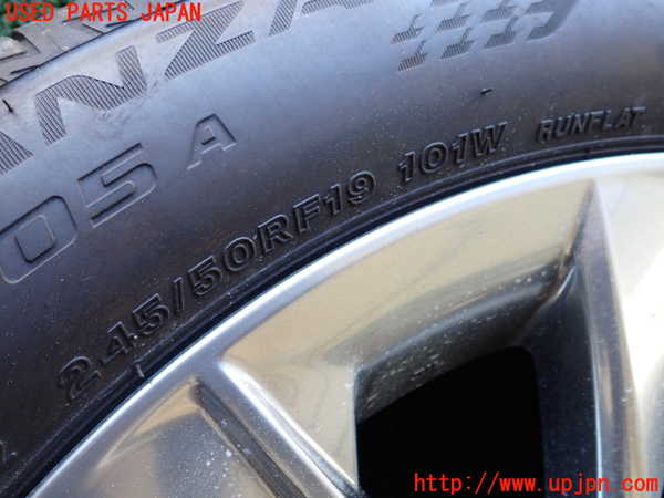 1UPJ-9240059049]レクサス・LS500h(GVF50)タイヤ　ホイール　1本④ 245/50RF19 中古_2