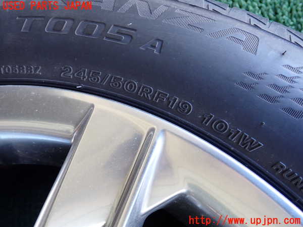 1UPJ-9240059047]レクサス・LS500h(GVF50)タイヤ　ホイール　1本② 245/50RF19 中古_2