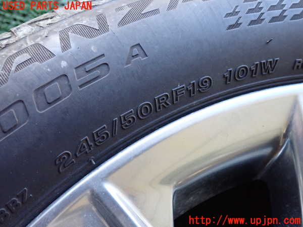 1UPJ-9240059048]レクサス・LS500h(GVF50)タイヤ　ホイール　1本③ 245/50RF19 中古_2