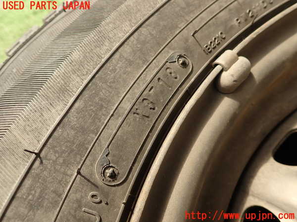 2UPJ-9240089021]クラウン 4ドア ハードトップ(LS130)タイヤ　ホイール　1本① 195/70R14 中古_2