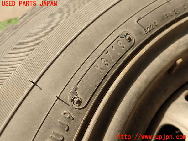 2UPJ-9240089024]クラウン 4ドア ハードトップ(LS130)タイヤ　ホイール　1本④ 195/70R14 中古_2