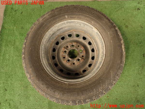 2UPJ-9240089022]クラウン 4ドア ハードトップ(LS130)タイヤ　ホイール　1本② 195/70R14 中古_4