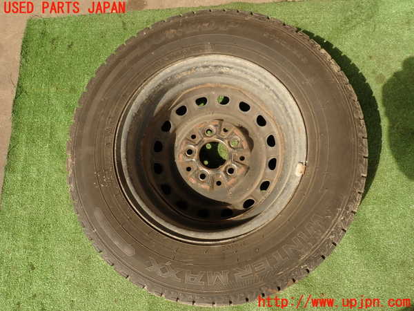 2UPJ-9240089023]クラウン 4ドア ハードトップ(LS130)タイヤ　ホイール　1本③ 195/70R14 中古_4