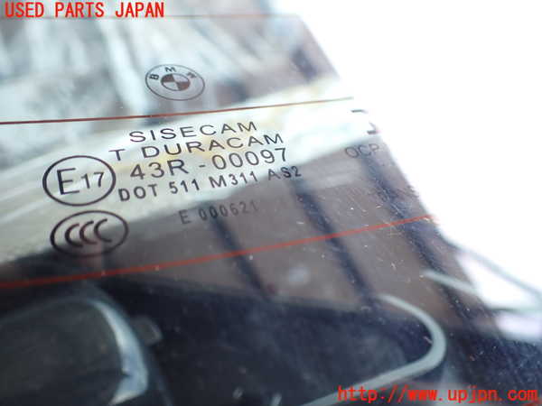 2UPJ-9240091560]BMW 320d(8C20)(F30)リアガラス 中古(43R-00097 M311)_2