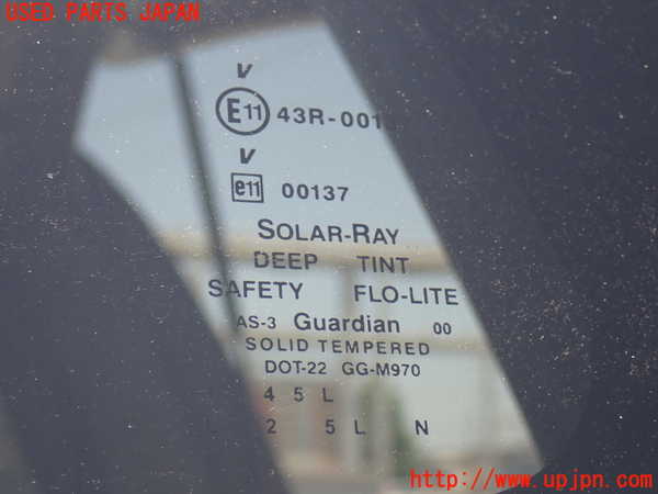 2UPJ-9240101382]シボレー・サバーバン(不明)左クォーターガラス 中古(43R-00137 M970)_2