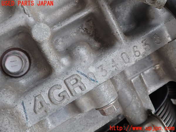 2UPJ-9240112010]マークX(GRX120)エンジン 4GR-FSE 中古_4