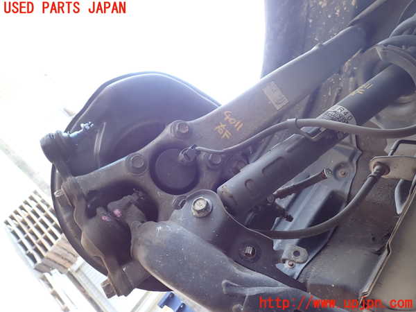 2UPJ-9240114290]マークX(GRX120)右フロントナックルハブ 中古_2