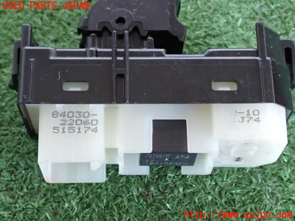 2UPJ-9240116245]マークX(GRX120)左前パワーウィンドウスイッチ 中古_3