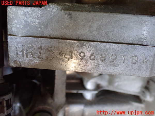 2UPJ-9240122010]キューブ(Z12)エンジン HR15DE 中古_4
