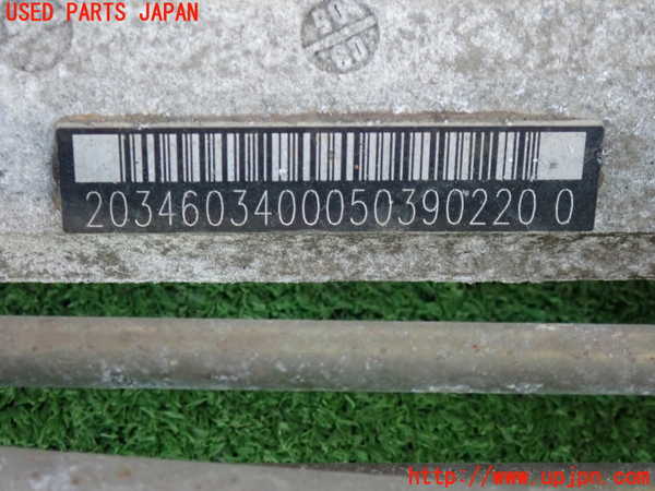 2UPJ-9240134235]ベンツ C180 コンプレッサー(203046)(W203系)パワステギアボックス 中古_5
