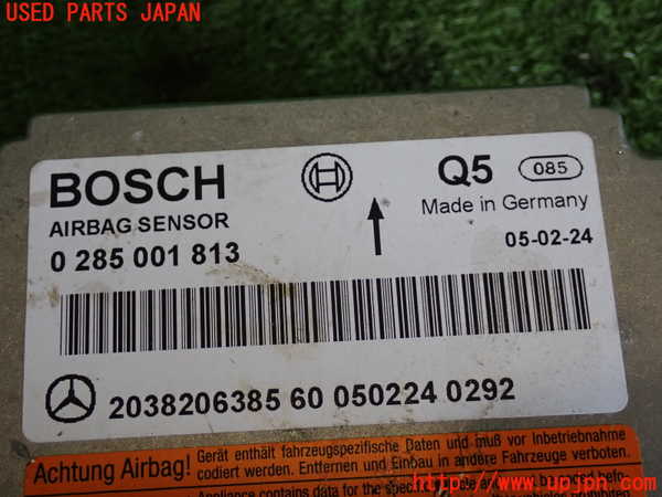 2UPJ-9240136145]ベンツ C180 コンプレッサー(203046)(W203系)エアバッグコンピューター 中古_3