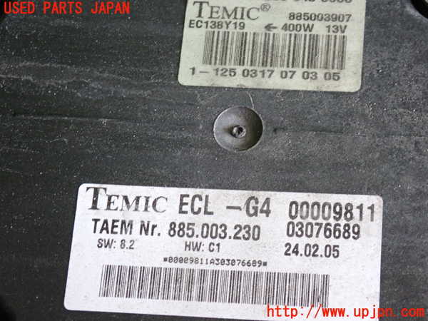 2UPJ-9240136836]ベンツ C180 コンプレッサー(203046)(W203系)電動ファン1 中古_4