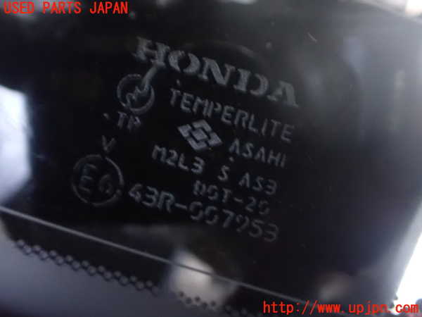 2UPJ-9240141380]オデッセイ(RB1)右クォーターガラス 中古 ASAHI M2L3 43R-007953_2