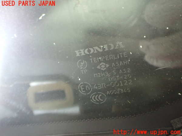 2UPJ-9240141200]オデッセイ(RB1)右フロント三角窓ガラス 中古 ASAHI M2H3 43R-00122_2