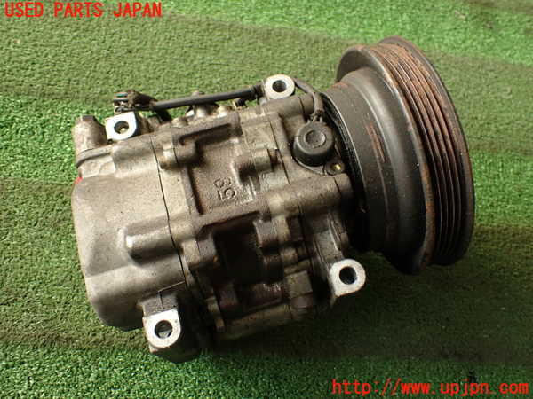 2UPJ-9240156025]スプリンター トレノ(AE92)エアコンコンプレッサー 中古_2