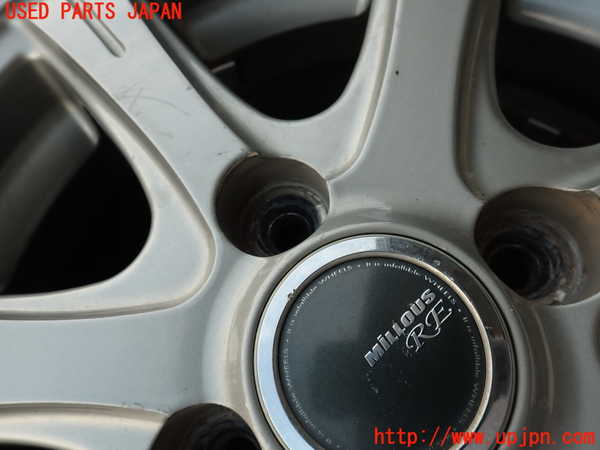 2UPJ-9240159020]スプリンター トレノ(AE92)タイヤ　ホイール　4本セット 165/70R14 中古_3