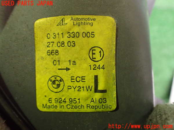 2UPJ-9240161152]BMW 318ti(AU20)左コーナーランプ 中古 (E46)_4